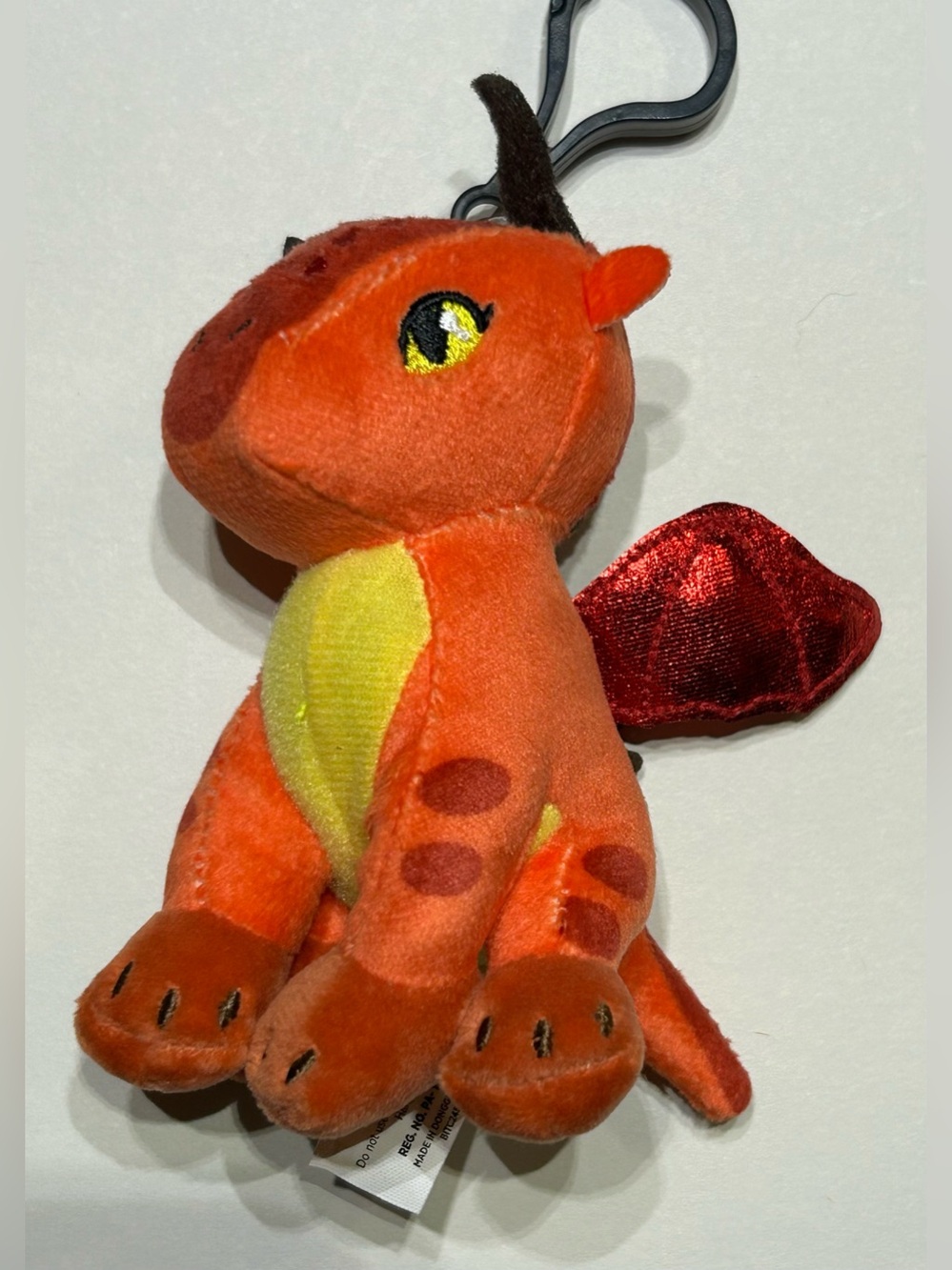 Wings of Fire Plush Dangler Queen Scarlet (Series 1)